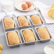 Alat penaik bakeware betuk segi empat 6 dengan burger mini kek bakeware non-lekat acuan roti roti ba