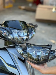 Pha đèn 2 tầng kim cương lắp Sirius