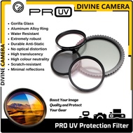 Multi Brand UV Protection Filter for Camera Lenses