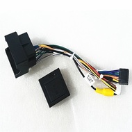 16 Pin Car Android Stereo Wiring Harness With Canbus Box For Peugeot 3008/2008/ For Citroen C4 For C