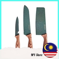 Premium iGOZO Amazonas 130931 Kitchen Knife Set - Pemotong Makanan - Pisau (3pcs)
