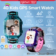 MJSHUN Kids 4G GPS Smart Watch with SIM Card | Video Call | SOS | Anti-Lost Tracker | IP67 Waterproo