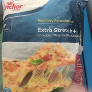 Anchor shredded mozzarella cheese 2kg pizza topping cheese keju