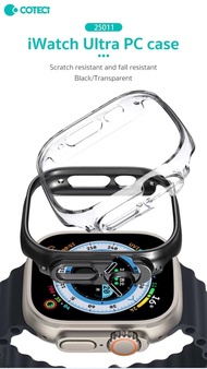 COTECi PC crystal case iwatch ultra 49mm casing pelindung apple watch