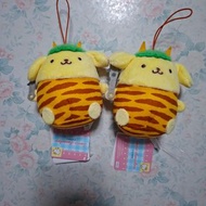 Furyu Prize Sanrio 布甸狗 布丁狗 節分 綠髮 雷鬼怪 野人 景品 掛飾公仔