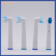 CAYCXT SHOP 4 PCS Compatible Electric Toothbrush Heads DuPont Wool Multiple Colors Replacement Brush Head Clean POM Plastic Toothbrush Head for Oral-B Brush