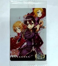 桐人 絕版 小說12期封面畫 餅卡 1張 刀劍神域 SAO 10週年  全新未開封