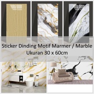 Marble Wall Sticker Wallpaper 30 x 60cm Marble Motif Sticker/ Marble Cabinet Sticker/