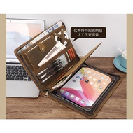 New Retro Genuine Leather ipad Storage Bag Tablet PC Bag Wholesale 37cm Apple IPAD Protective Case