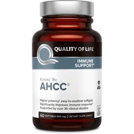 Premium AHCC Immune Support Supplement - Most Bioavaliable AHCC - Mushroom Extract - Quality of Life
