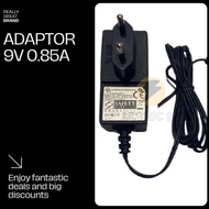 TERLAKU. ADAPTOR 9V 0.85A
