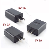 5V 1A 2a 3A Single USB Port US Plug USB Travel Charger Adapter Wall Charger Power Adapter  SG9B2