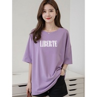 2X031 [AIYOU] M-5XL T shirt Blouse Tshirt Women T shirt Crop Top Polyester Girls Silk T-Shirt Loose 