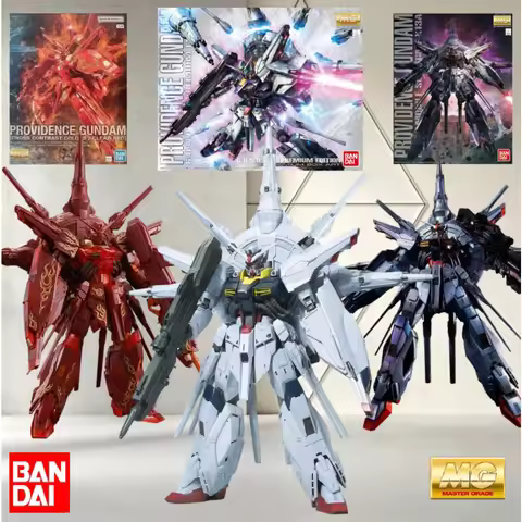 Bandai MG 1/100 ZGMF-X13A Providence Four Version Pack, Clear/Plated/Premium Molds, Full Dragoon Rep