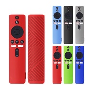Solid color Soft silicone Remote TV Stick Cover For Xiaomi Mi TV Box S/Xiao Mi TV Stick 4K Remote control Protective case