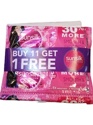 Sunsilk Pink Co-creations Shampoo Smooth & Manageable sold per 1 dozen (13ml x 12 sachet only)