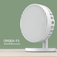 Eloop F3 พัดลมตั้งโต๊ะ ชาร์จแบตได้ ความจุ 5000mAh ใช้งานได้ยาวนาน ปรับลมแรงได้ 3 ระดับ ของแท้100%