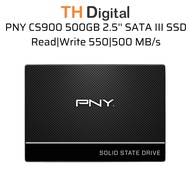 SSD PNY CS900 500GB /2.5" 7mm/ SATA III/ Read|Write Up to 550|500 MB/s- SSD7CS900-500-RB -Genuine