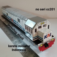 miniatur kereta api Indonesia cc201