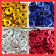 🏁 (1pc) WASHER / DAMPER ALLOY 🏁 WASHER LAPIK ALUMINIUM ALOI