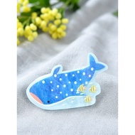 Japan DAISO DAISO DAISO Marine Life Cute Cartoon Ziplock Bag Good Sealing Small Object Storage Bag S