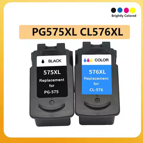 Compatible PG575 CL576 PG575XL CL576XL 575 576 XL PG-575 CL-576 Ink Cartridge For Canon Pixma TS3550