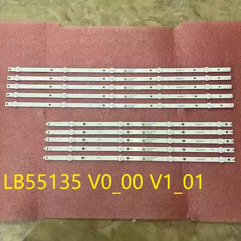 LED backlight bar For TV 55UN68006LA 55UN70006LA LB-DM3030-GJD3X3555X9GB00-S NS-55DF710NA19 LB55135 