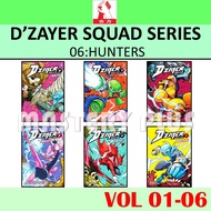 D'ZAYER SQUAD SERIES VOL 01-06: HUNTERS | 05: FEAR | 04: JEALOUSY - CHILDREN AND TEENAGE COMIC DZAYE