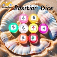 【SG】Position Dice Circle East South West North Dices Mahjong Set Entertainment Dice Chess And Card R