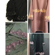 LACE BAJU RENDA KAIN BORDER LACE MURAH KURUNG JUBAH SULAM CHEMICAL LACE