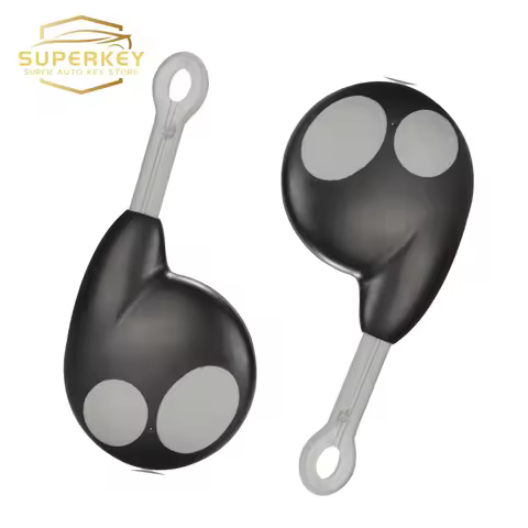 SUPERKEY Smart Remote Key Shell Case Fob Case 2 Buttons For Toyota For Cobra Alarm 7777 1046 3196 Ke