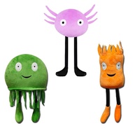 【YB3】 KinitoPet Plush Dolls Kinito The Axolotl Jade The Jellyfish Sam Stuffed Toys For Kids Collecti