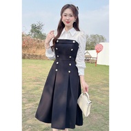 Ha Thanh Boutique travel dress, date dress, work dress, snow and rain V670