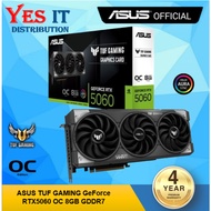 ASUS TUF GAMING GeForce RTX5060 OC 8GB / RTX5060Ti 8GB GDDR7 OC / RTX5060Ti 16GB GDDR7 OC