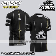 PUBG 4AM ESPORT GAMING JERSEY