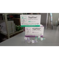 Insulin Pen Needles (Top fine brand) 100pieces per box, 5mm 31G exp:31/06/2027 (All Insulin Pen [KKM