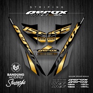 STRIPING AEROX ALL NEW CONNECTED 155 MLK 13/ VVA 2021-2023/ MOTO AEROX 155 NEW AEROX NEW 155/