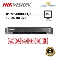 HIKVISION DS-7204HQHI-K1/E 4MP 4 Channel HD1080p TURBO HD Digital Video Recorder DVR DS-7204HQHI-K1/
