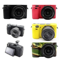 Silicone Armor Cameras Skin Case for Sony Alpha A6000 A6100 A6300 A6400 A6500 A6600 A5100 A5000 Came