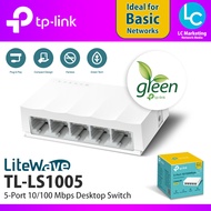 TP-Link (TL-LS1005 5-Port / TL-LS1008 8-Port) 10/100Mbps Desktop Network Switch - 2 Years Warranty