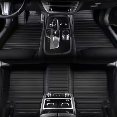 Custom Large stripes Car Floor Mats for Land Rover Range Rover Evoque 2 4 Doors Evoque Convertible I