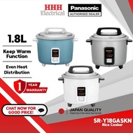 Panasonic 1.8L Rice Cooker SR-Y18G (BLUE/ WHITE/ SILVER) Periuk Nasi with Keep Warm Function