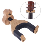 [ammoon]Wall Mount Guitar Hanger Hook Holder Auto Lock for Electric Acoustic Guitars