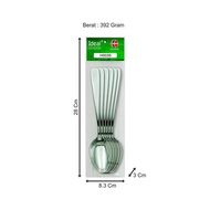 FCR0 Ideal H003S Premium Tablespoon Hotel Spoon/ (3Mm Thick) 20Cm