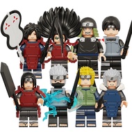 Japanese Senju Hashirama Uchiha Itachi Mini Building Block Figure Toys Children Gifts