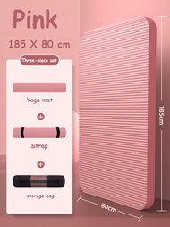 2.1820mm thick yoga mat Anti-slip Men and Women Fitness Exercise Mat Tasteless Exercise Mat Pilates