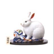 日本製🇯🇵藥師窯兔年陶瓷擺設🐰兔年限定 日本陶瓷擺設 日本直送 和風擺設 新年家居裝飾擺設 賀年家居裝飾擺設 賀年禮物 兔生肖擺設