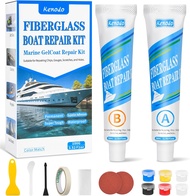 Marine Fiberglass Repair Kit for Boats Gel Coat Kepair kit for Boats Epoxy Filler for Repairs Cracks