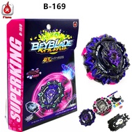 B-169 Variant Lucifer Beyblade Burst Set with Superking Bey Launcher Kid's Beyblade Toys