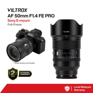 Viltrox 50mm F1.4 Pro Full-Frame Prime Lens for Sony E-Mount Cameras